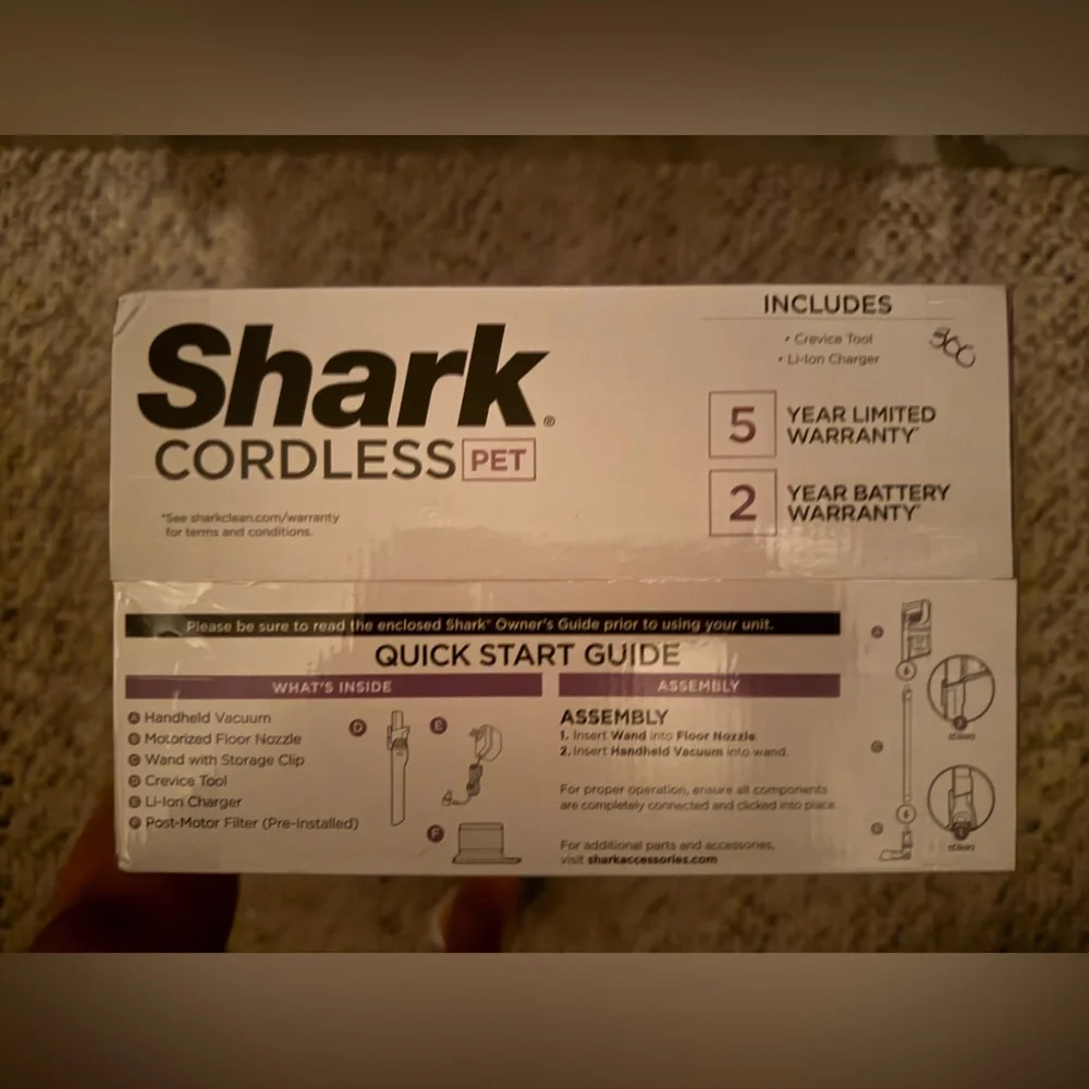 Shark Pet Cordless Stick Vacuum - Picture 5 of 5